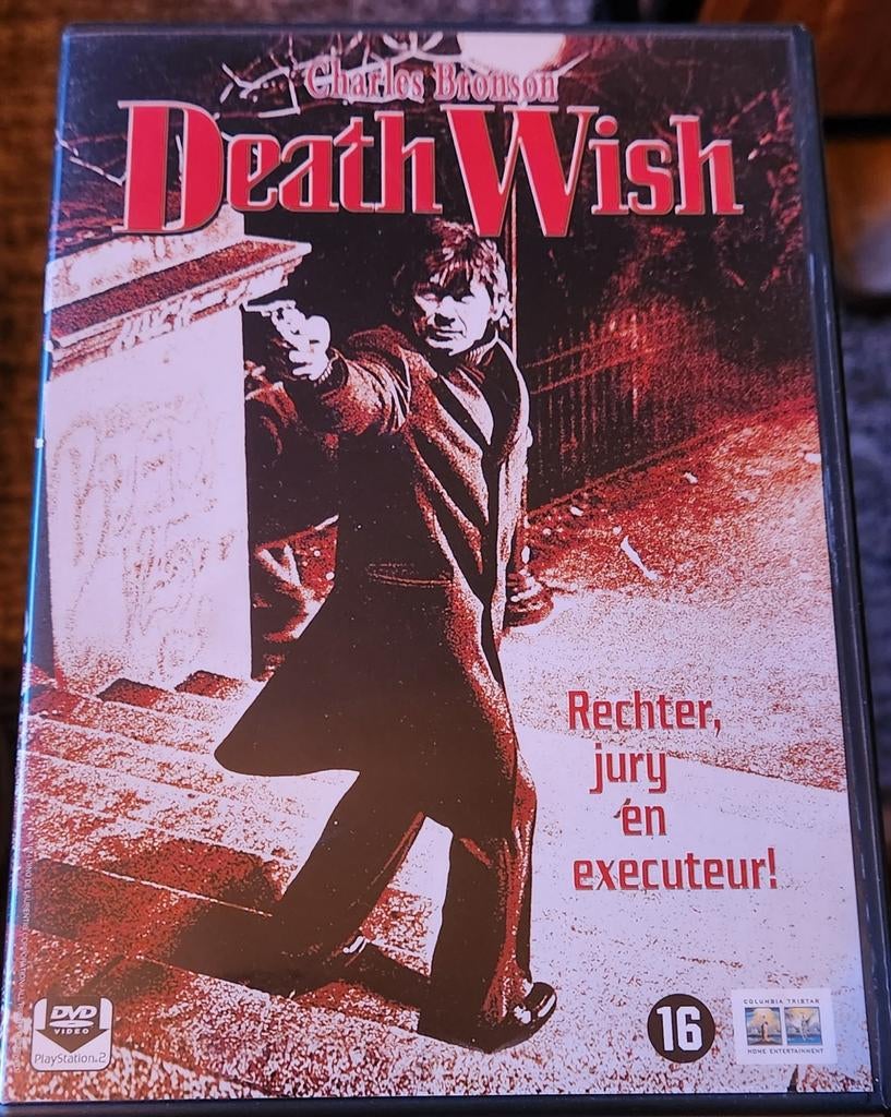 DVD Death Wish 1974 Charles Bronson NLO KRASVRIJ, Cd's en Dvd's, 1960 tot 1980, Vanaf 16 jaar, Ophalen of Verzenden, Zo goed als nieuw