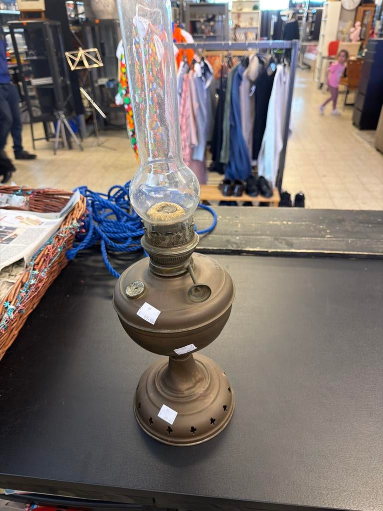 Vintage Olielamp - Sfeervolle Verlichting voor Thuis, Ophalen