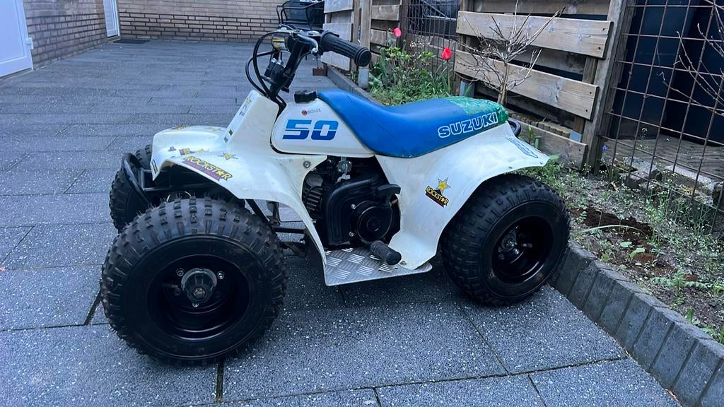 Suzuki LT 50 - mini quad Perfect voor de jonge avonturier, Motoren, 1 cilinder, 11 kW of minder