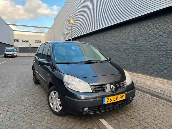 Renault Scénic 1.6 16V Business AUTOMAAT 2006 Grijs 5DRS, Auto's, Renault, Particulier, Scénic, ABS, Airbags, Airconditioning