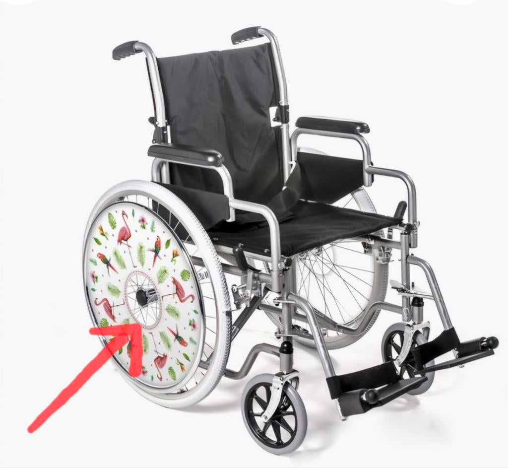 GEZOCHT rolstoel bescherming, Ophalen