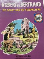 Robert en Bertrand De schat van de Tempeliers (Dash uitgave), Eén stripboek, Ophalen of Verzenden, Gelezen, Willy Vandersteen