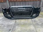 Bumper Audi A6 C7 S-Line 2012 - Voorbumper Zwart, Gebruikt, Voor, Bumper, Audi