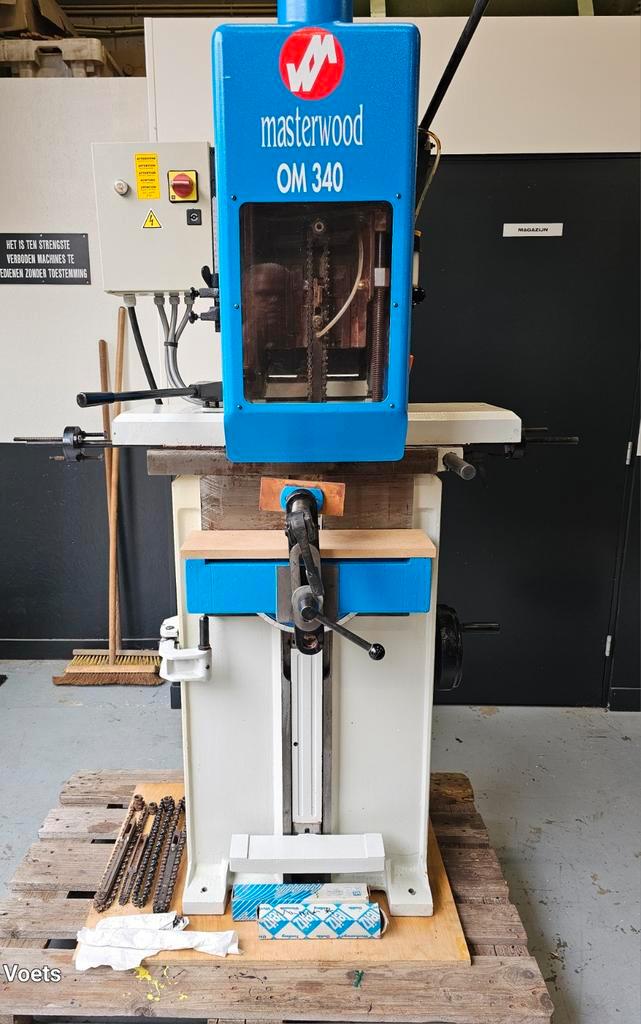 Kettingfrees  / kettingsteek Masterwood OMM 340, Doe-het-zelf en Verbouw, Gereedschap | Freesmachines, Zo goed als nieuw, Elektrisch