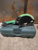 Hitachi CM9SR steenzaag / muurzaag 230mm 60mm diep, Ophalen of Verzenden, Zo goed als nieuw, 1200 watt of meer, Overige typen
