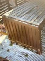 2x twee verlengstukken applarotafel, Ophalen, Zo goed als nieuw, Rechthoekig, Hout