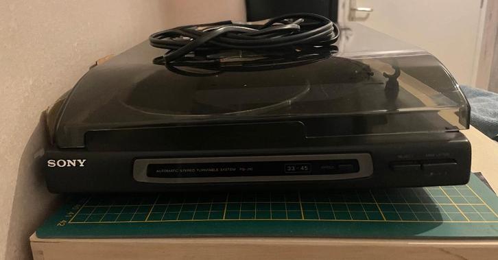 Sony platenspeler PS-J10, Audio, Tv en Foto, Platenspelers, Gebruikt, Platenspeler, Sony, Ophalen
