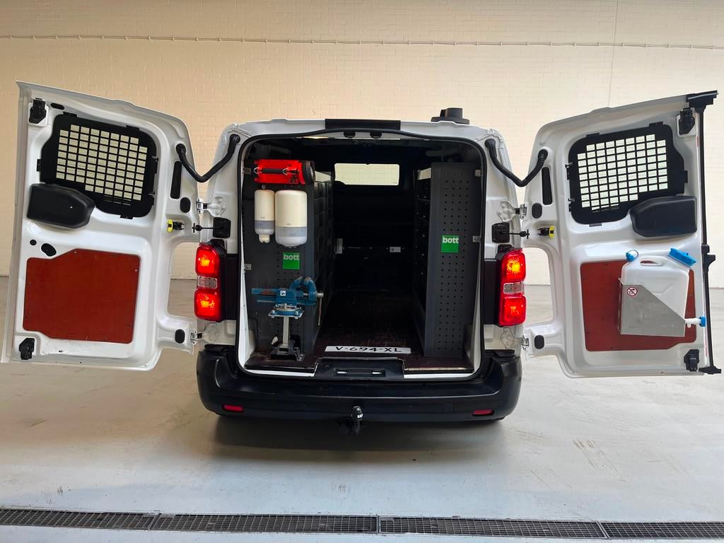 Citroen Jumpy Servicewagen 1.6 BlueHDI 95pk euro6 Club M L2H, Voorwielaandrijving, Stof, Gebruikt, Wit