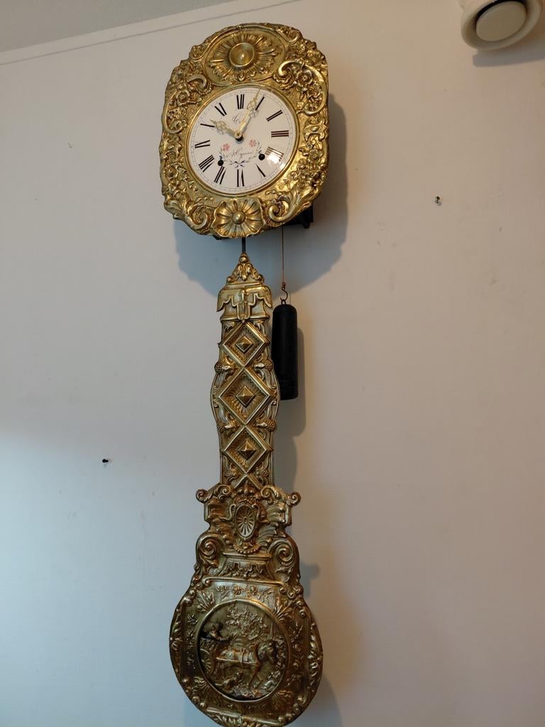 Comtoise klok, Ophalen