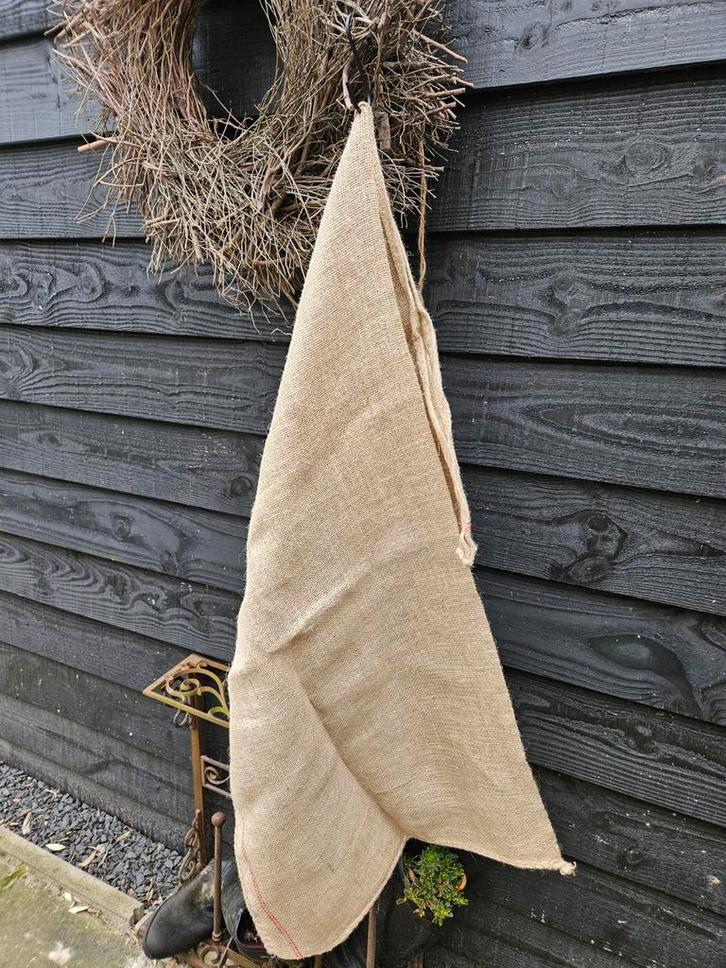 Nieuwe jute zakken - 60x110 cm - zaklopen  - stof - doek, Hobby en Vrije tijd, Stoffen en Lappen, Nieuw, Katoen, 30 tot 120 cm