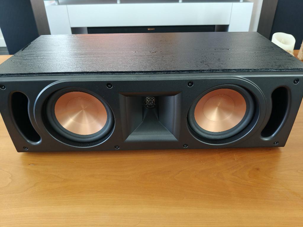 Klipsch RC-52 II, Zo goed als nieuw, 120 watt of meer, Front, Rear of Stereo speakers, Ophalen
