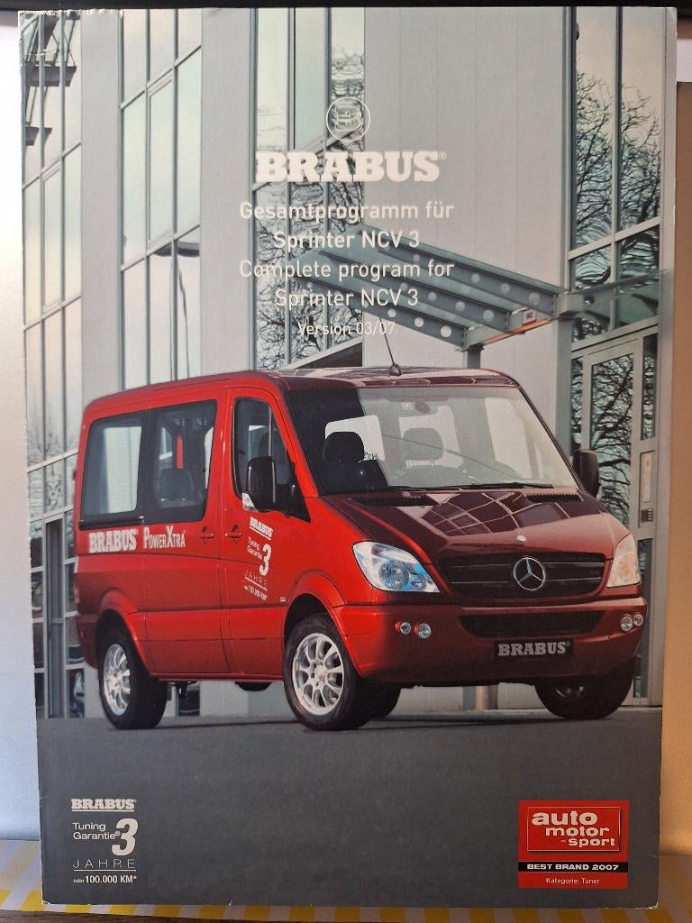 Mercedes Sprinter NCV 3 Brabus 2007, Boeken, Ophalen of Verzenden, Zo goed als nieuw, Mercedes