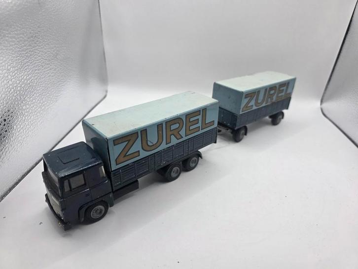 Scania 141, Hobby en Vrije tijd, Modelauto's | 1:50, Zo goed als nieuw, Bus of Vrachtwagen, Tekno, Ophalen of Verzenden