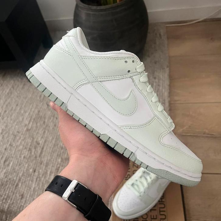 Nike Dunk Low Next Nature White Mint 38.5, Kleding | Dames, Schoenen, Nieuw, Sneakers of Gympen, Wit, Ophalen of Verzenden