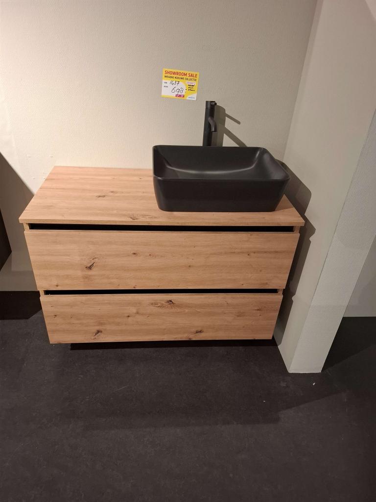 Badmeubelset 100 x 50 cm, Niet ingevuld, Nieuw, Wastafel, Niet ingevuld