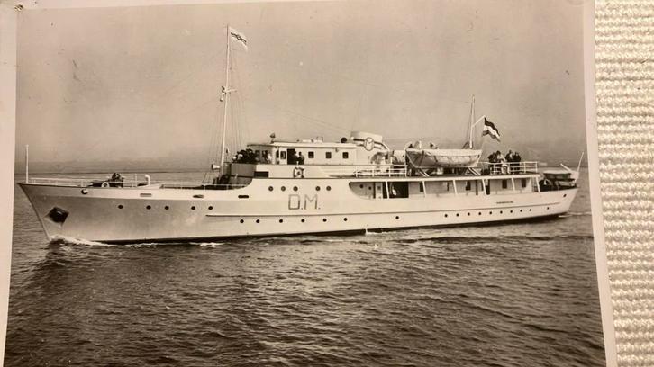 Vandersteng 1947 contactvaartuig Ned staat Wilton Fijenoord, Verzamelen, Scheepvaart, Zo goed als nieuw, Boek of Tijdschrift, Ophalen of Verzenden