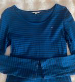 Tommy Hilfiger longsleeve, blauw gestreept, Ophalen of Verzenden, Zo goed als nieuw, Maat 36 (S), Blauw