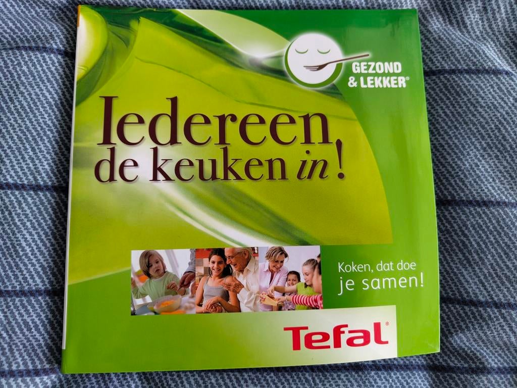 Tefal Iedereen de keuken in! Kookboek, Boeken, Kookboeken, Gezond koken, Tefal, Ophalen of Verzenden, Zo goed als nieuw