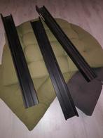 3 wandplanken zwart, Verzenden