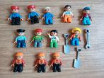 Duplo lego poppetjes politie postbode piloot dokter, Ophalen of Verzenden, Zo goed als nieuw, Duplo