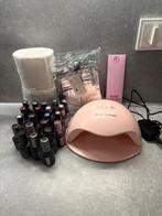 Pink Gellac startersset met 5 kleuren en adventkalender, Overige kleuren, Ophalen of Verzenden, Zo goed als nieuw, Handen en Nagels