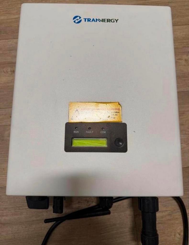 Trannergy SGN1300TL omvormer zonnepaneel regelaar, Ophalen of Verzenden, Zo goed als nieuw, Overige typen