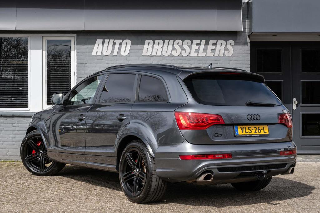 Audi Q7 3.0 TDI quattro S-line Grijs kenteken..., Auto's, Audi, Automaat, Stof, Gebruikt, Euro 6