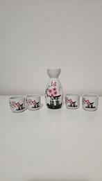 Sake set van 5 stuks, nooit gebruikt, Ophalen of Verzenden, Nieuw, Keramiek, Overige typen