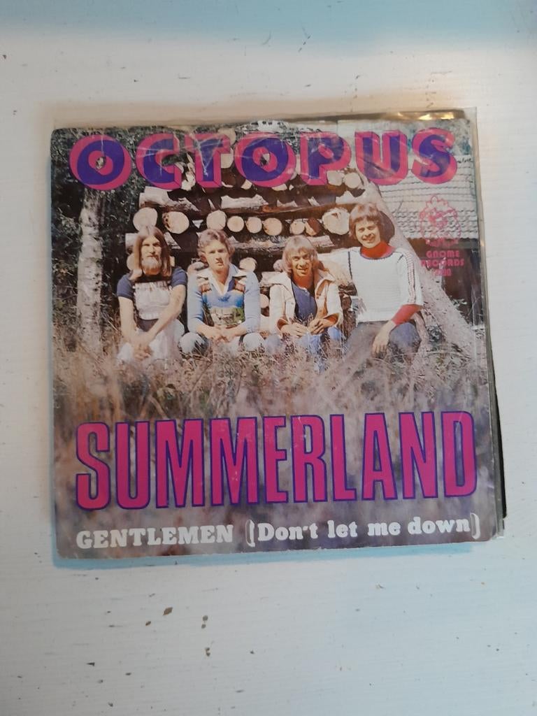 Octopus 7inch summerland, Ophalen of Verzenden, Zo goed als nieuw, Pop