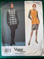 Vogue Paris Original - Karl Lagerfeld - patroon 2756, Overige merken, Vrouw, Ophalen of Verzenden, Overige typen