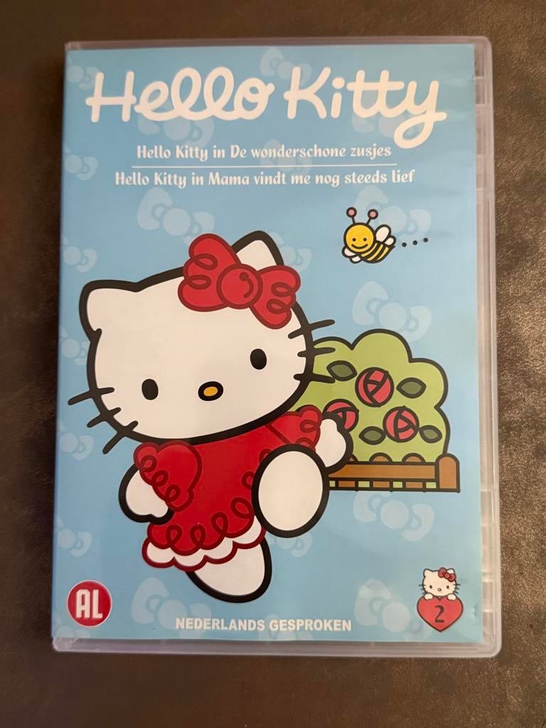Hello Kitty DVD: De wonderschone zusjes & Mama vindt me lief, Gebruikt, Alle leeftijden, Overige genres, Ophalen of Verzenden