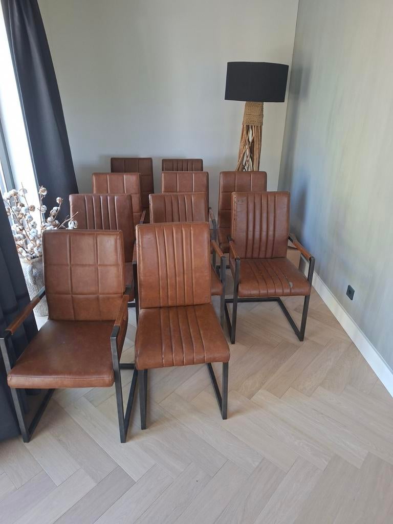 Eetkamerstoelen, Nietbekend@nl.nl, Ophalen of Verzenden, Staal, Niet bekend