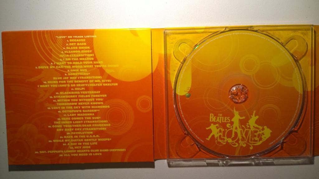 The Beatles - Love (CD + DVD), Ophalen of Verzenden, Zo goed als nieuw