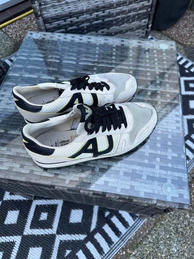 Armani Jeans Sneakers maat 42, Ophalen, Gedragen, Sneakers of Gympen