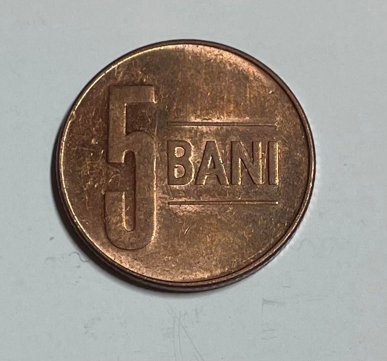 5 bani Roemenië 2016, Postzegels en Munten, Ophalen of Verzenden, Overige landen
