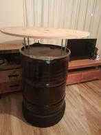 Gave bartafel van olievat te koop, Ophalen, Zo goed als nieuw