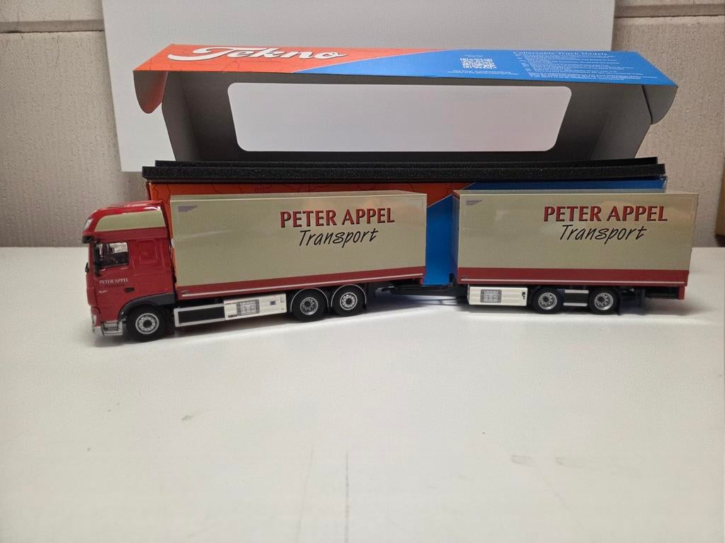 Tekno DAF XF wipkar Peter Appel, Ophalen of Verzenden, Zo goed als nieuw, Bus of Vrachtwagen, Tekno