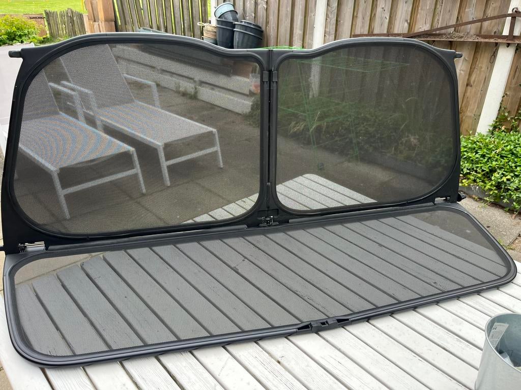Opvouwbaar/inklapbaar windscherm voor Golf Cabrio in tas, Ophalen