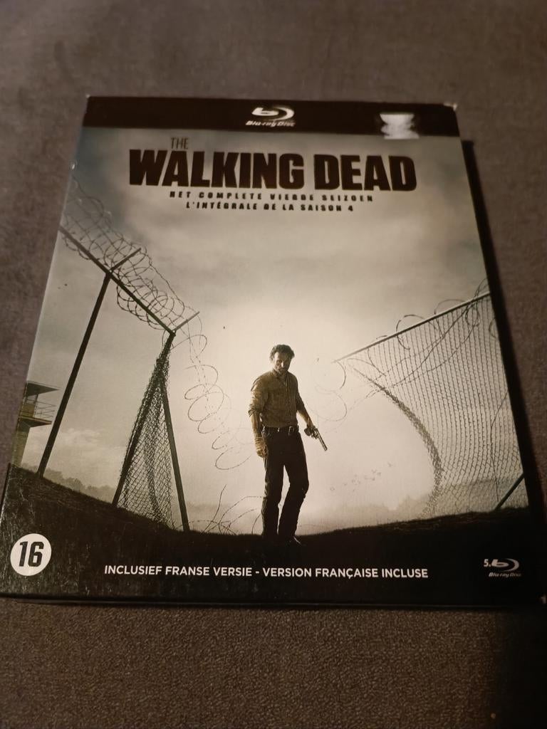 The Walking Dead seizoen 4 - bluray, Ophalen of Verzenden, Zo goed als nieuw, Horror