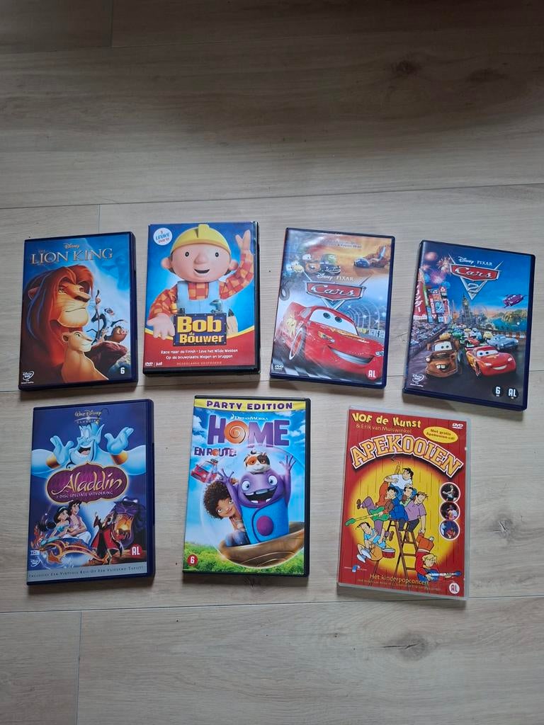 Leuke kinder dvds., Alle leeftijden, Ophalen, Zo goed als nieuw
