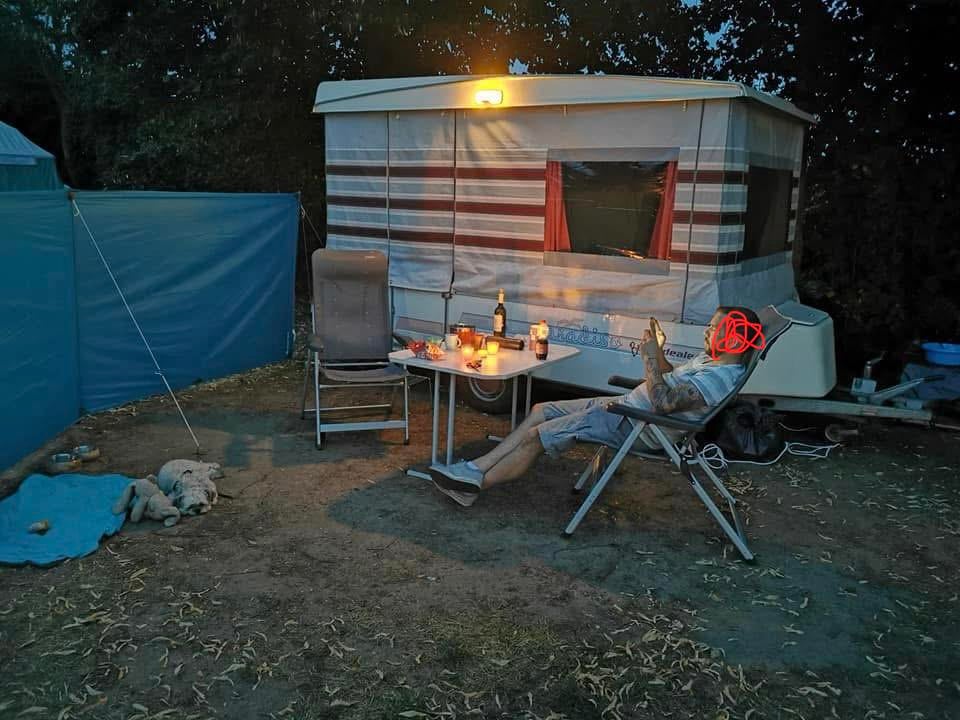 Paradiso ideale vouwwagen, Caravans en Kamperen, Vouwwagens, Ophalen