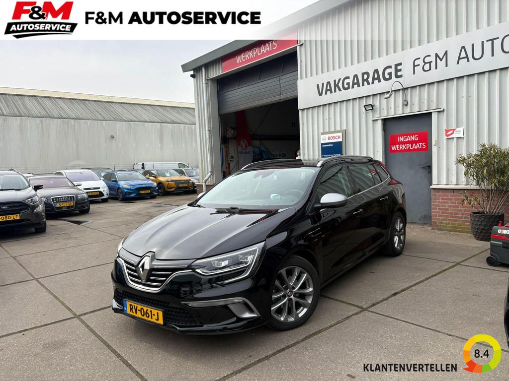 Renault Mégane Estate 1.2 TCe GT-Line Camera, Trekhaak Bose, Gebruikt, Euro 6, 4 cilinders, Zwart