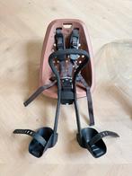 Voorzitje Thule Yepp Mini Bruin, Ophalen of Verzenden, Gebruikt, Voetsteuntjes, Voorzitje