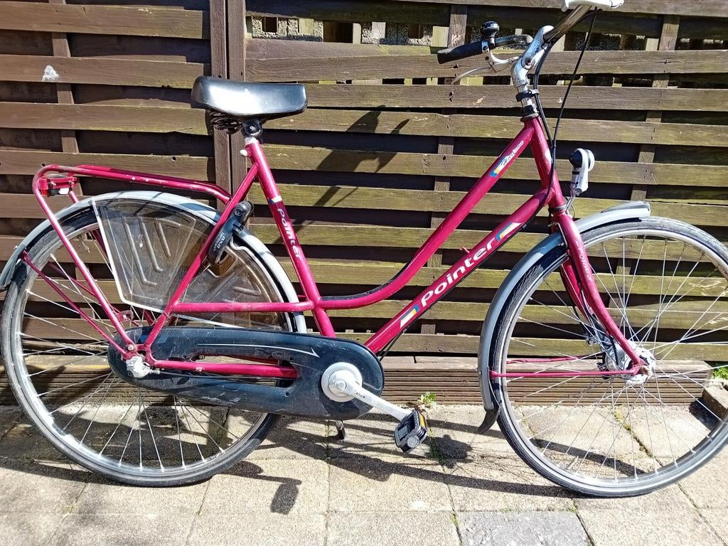 Pointer meidenfiets, Ophalen, Gebruikt, 26 inch of meer, Versnellingen