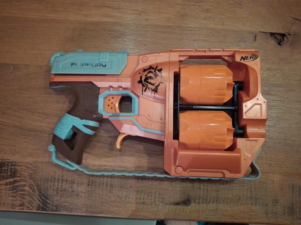 Nerf Flipfury, Ophalen of Verzenden, Zo goed als nieuw