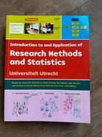 Research Methods and Statistics - Universiteit Utrecht, Boeken, Studieboeken en Cursussen, Ophalen of Verzenden, Beta, Zo goed als nieuw