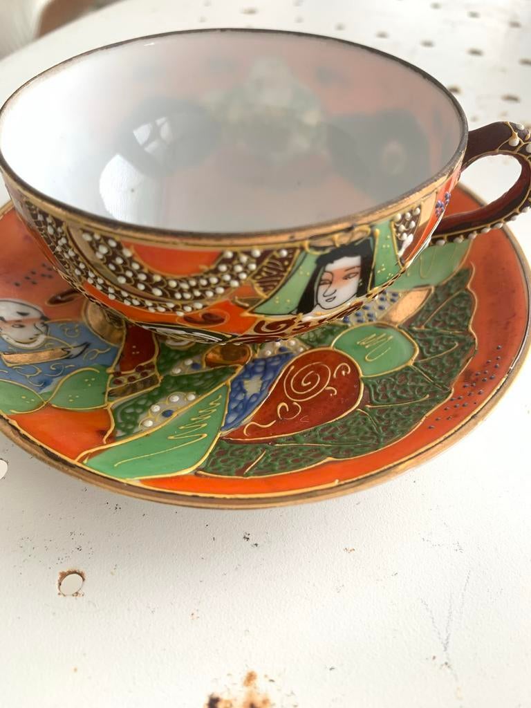 Kop en schotel, Ophalen of Verzenden