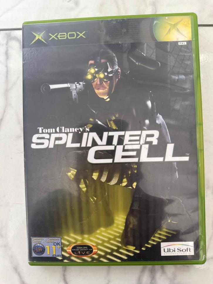 Tom Clancy's Splinter Cell Xbox Original, Spelcomputers en Games, Games | Xbox Original, Gebruikt, Avontuur en Actie, 1 speler