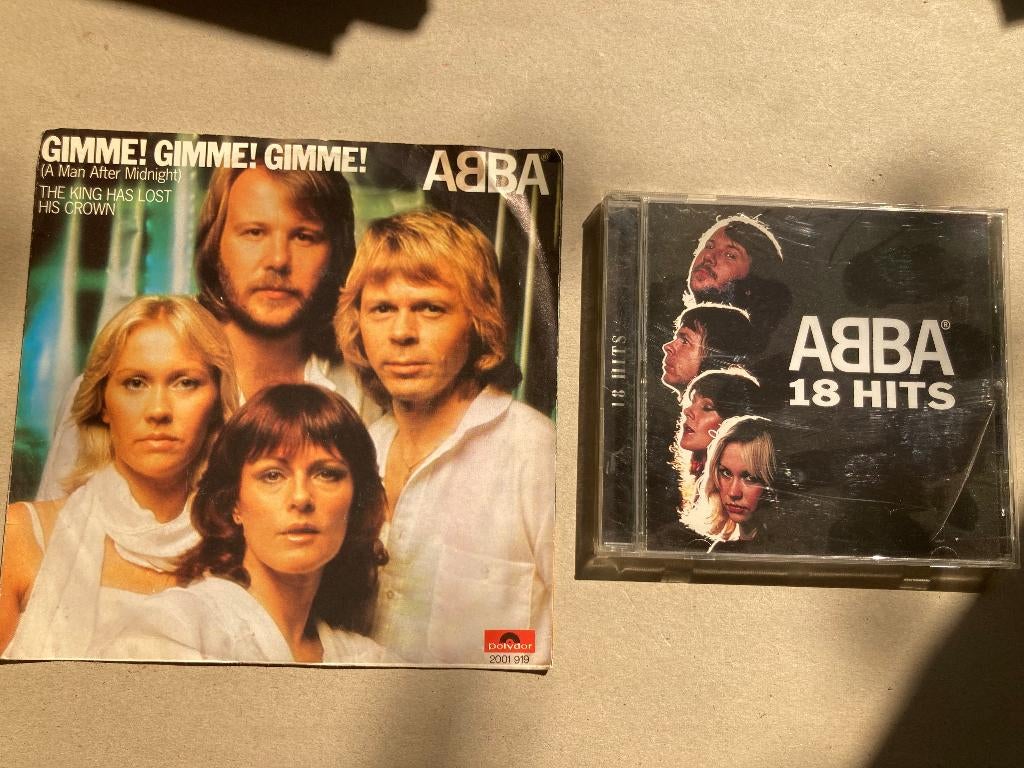 T.K. 3 x DVD, 3 x CD en 4 Single van Abba zie actuele lijst, Alle leeftijden, Ophalen of Verzenden, Gebruikt, Muziek en Concerten