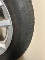 Velgen met winterbanden - Dunlop 195/55 R15, Gebruikt, 15 inch, Banden en Velgen, Personenwagen